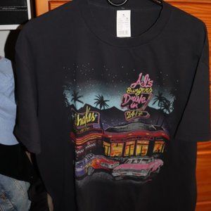 Brandy Melville Al's burger graphic tee